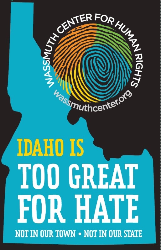Idaho is Too Great for Hate Sticker