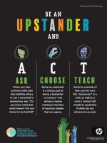 Be an Upstander A.C.T. Poster
